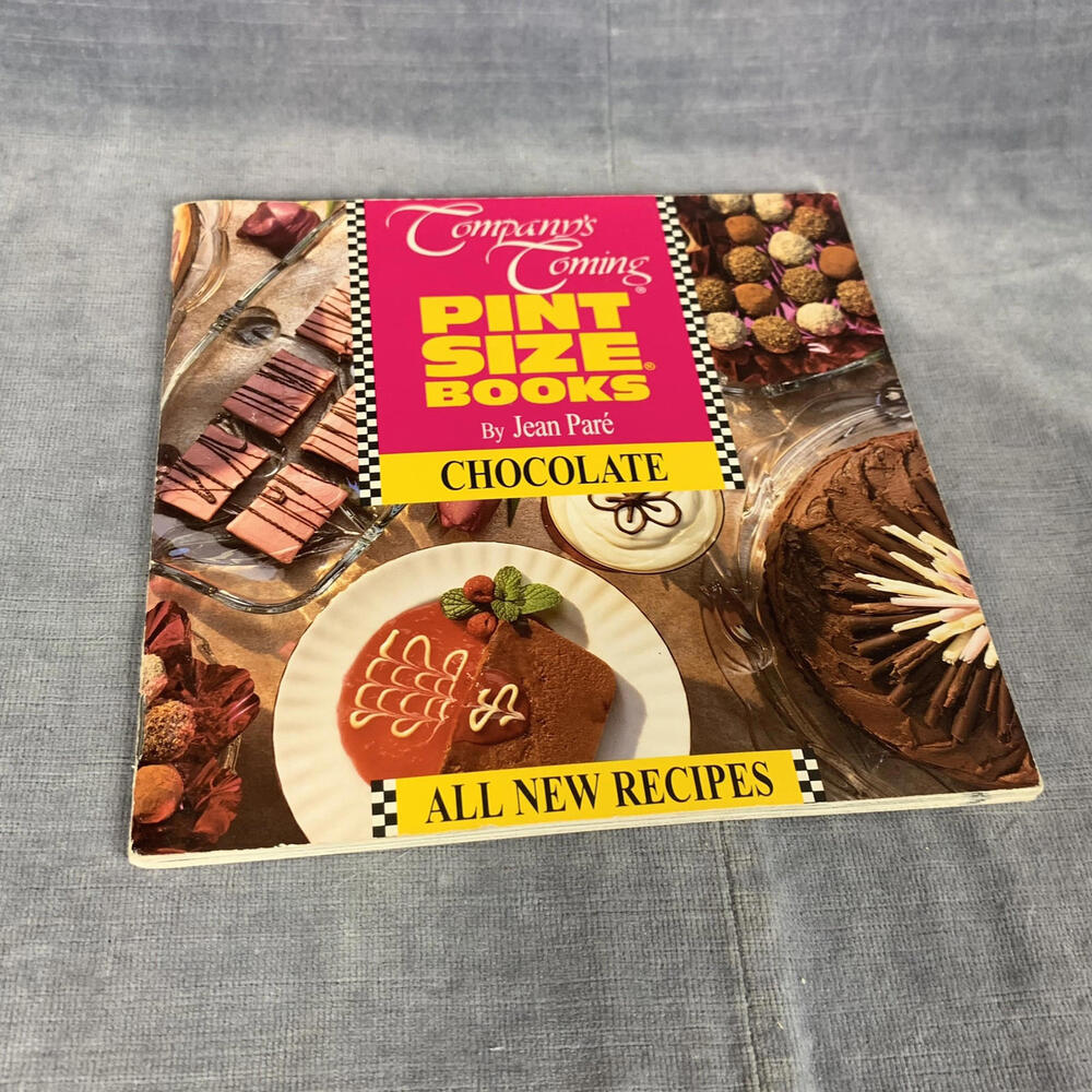 Company's Coming Pint Size Books All New Recipes Chocolate Jean Pare